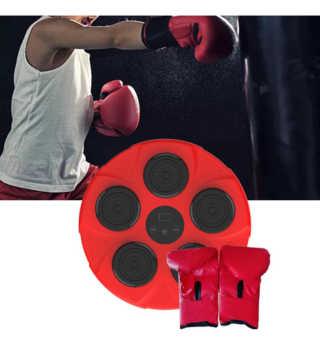 Máquina De Boxeo Musical, Entrenador De Boxeo Rojo