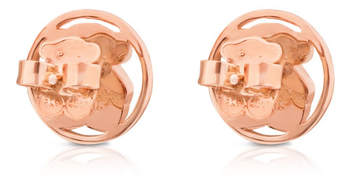 Pendientes Tous Camille De Plata Vermeil Rosa Con Nácar