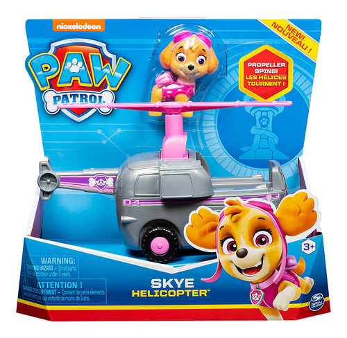 Veículo E Boneco Skye Patrulha Canina 2719 Sunny Brinquedos