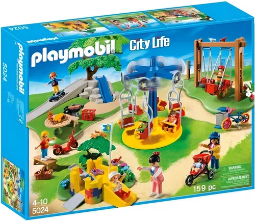 Parque Infantil Playmobil City Life 5024 Cantidad De Piezas 159