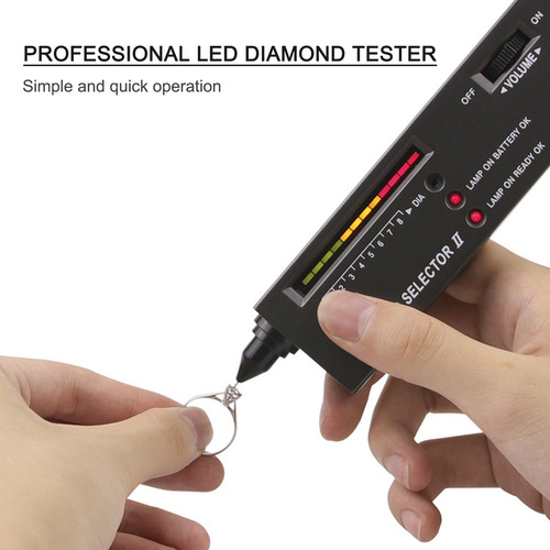 Diamante Seletor Ii Profissional Led Diamond Tester