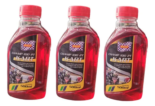 comprar 3 Óleos 2 Tempos Raid Champ 100 Kart Sintetico 500ml