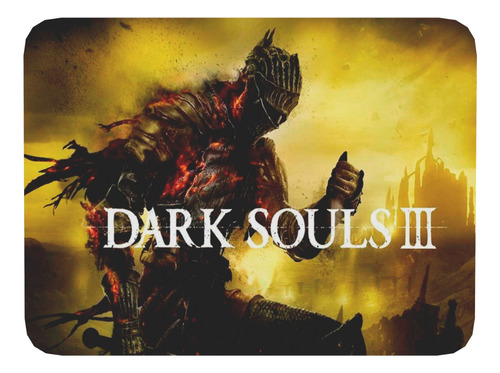 Mouse Pad Dark Souls Gamer Videojuegos  17cm X 21cm D26