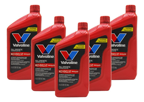 5 Aceite Atf Sintético Dexron Vi Valvoline Para Gm 946ml