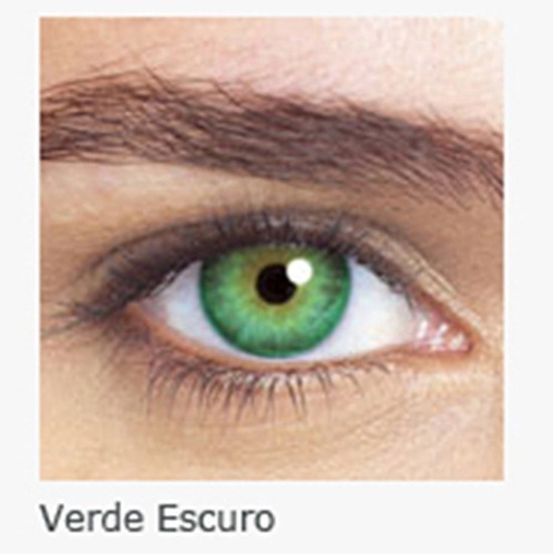 Lente De Contato Colorida Natural Look Com Ou Sem Grau Anual