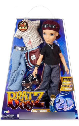 Cameron Muñeco Bratz Edición Especial 20 Años Caja Holografi