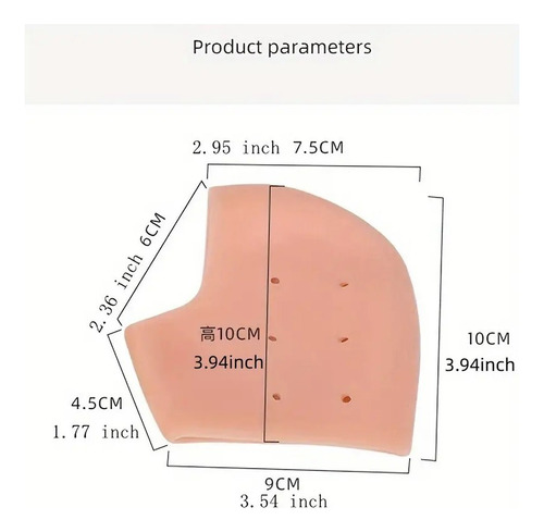 Protector Talon Silicona Ortopedicas Pie Calzado Zapato