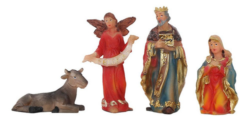 Juego De Figuras Navideñas De 11 Piezas. Decoración De