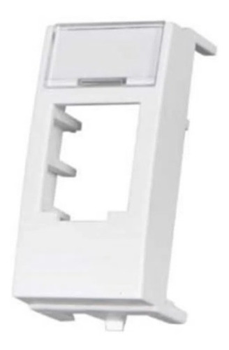 Kit 2 Pçs Conjunto Espelho Rj45 4x2, 3 Conexões Rede Cat5