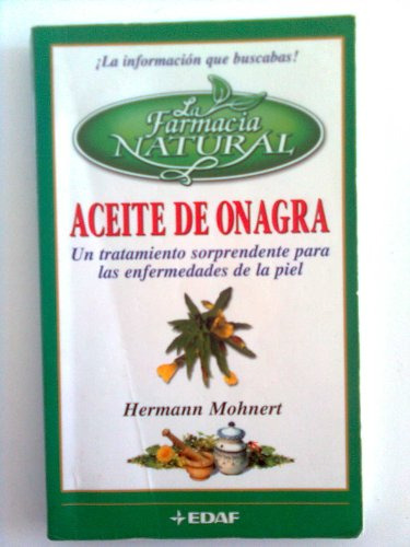 Libro Aceite De Onagra Farmacia Natural De Mohnert Hermann