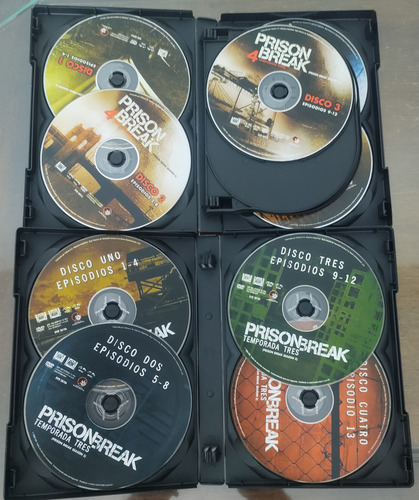Prison Break Serie Completa T1, 2, 3, 4 Y The Final Break