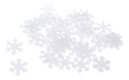50 Piezas Adonros Copo De Nieve De Navidad No Tejida De Tela