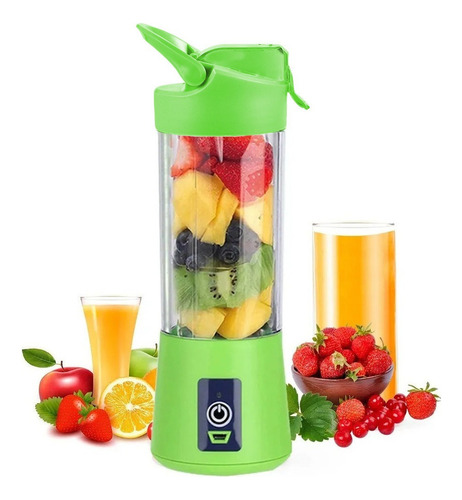 . Mini Vaso Licuadora Procesadora Portatil Usb Recargable