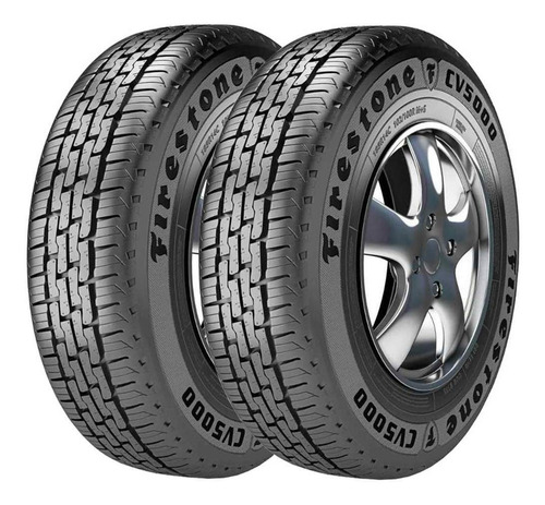 Combo 2 Pneus 225/70r15c Firestone 112/110r Radial Cv5000