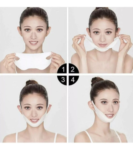 Mascarilla Tensora Reductora De Papada Y Contorno Facial