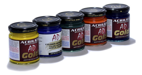 Pintura Acrilica Ad Gold G2 200ml. Serviciopapelero