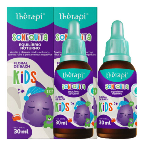 Kit C2 Floral Kids: Sono Tranquilo E Natural - Thérapi Sem Sabor