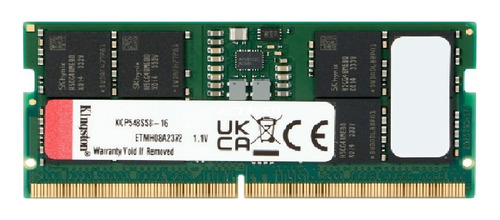 Memoria Ram Kingston Kcp548ss8/16 16gb Ddr5 4800mhz