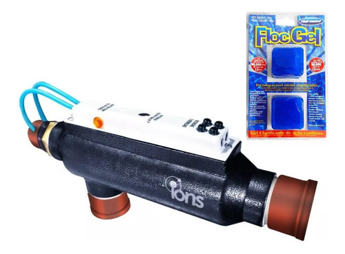 Aquecedor Para Piscinas Bivolt 40 Mil Lts Clarificante Floc