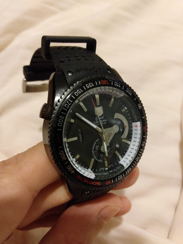 Relógio Tag Heuer Carreira Perto , Borracha Silicone D'água