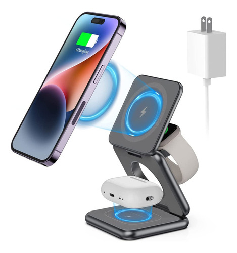 2025 Soporte De Cargador Inalámbrico Plegable For iPhone