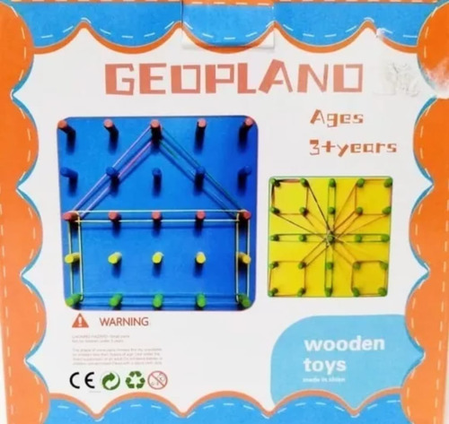 Juego Didactico Geoplano