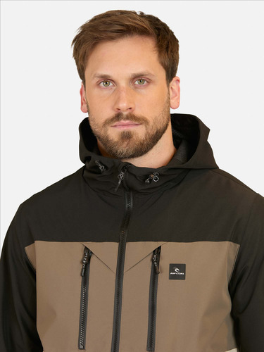 Cortaviento Rc Dark Rock Café Hombre Rip Curl