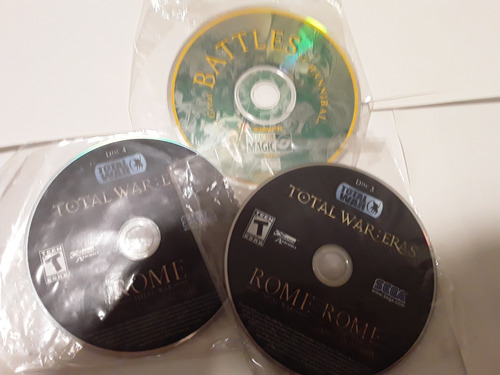 Rome Total War / Battles Of Hannibal Estrategia Juegos Pc (Usado)