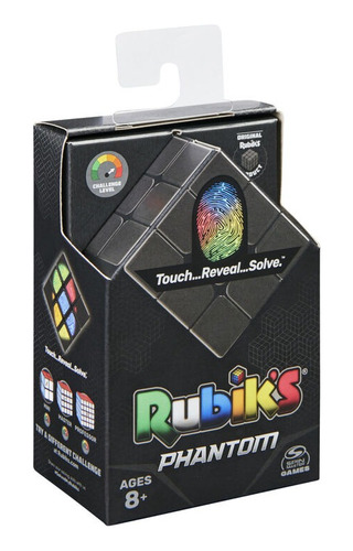 Cubo Rubiks Phantom 3x3 Tecnologico Sensor Termico / Diverti