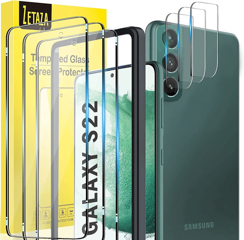 Protector De Pantalla Para Samsung Galaxy S22 De Vidrio Temp