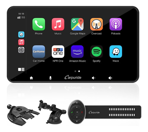 Estereo Inalámbrico Portátil Compatible Con Carplay Android