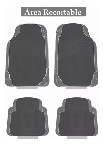 Tapetes 4 Pzs Rayas Infiniti Qx60 2022