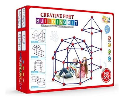 Springflower Fort Kit De Construcción Para Niños, Juguetes D