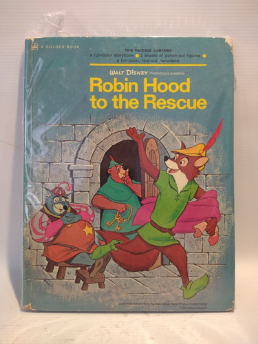 Robin Hood To The Rescue Disney Golden Book 