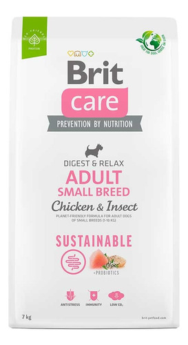 Brit Care Dog Chicken Insect Adulto Small Breed 7kg. Np