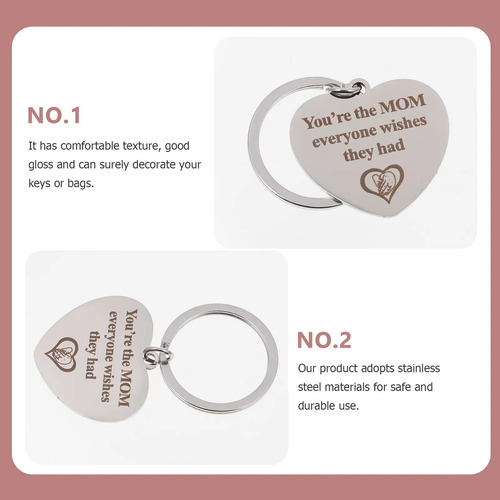 Llavero De Cuero Personalizable Con Foto Y Texto - Regalo Conmemorativo Para Familiares Y Parejas
