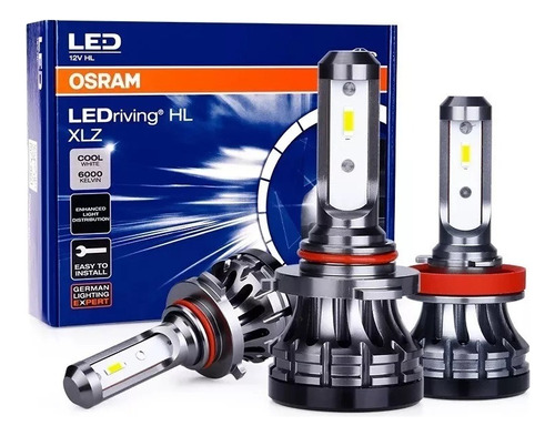 Jogo Lampada Led - H8 H11 H16 Led - 12v 27w 6000k - Osram