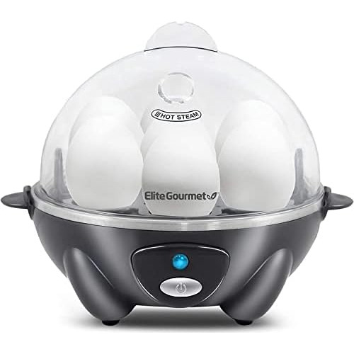 Elite Gourmet Egc710dkg Rapid Egg Cooker, 7 Easytopeel,...