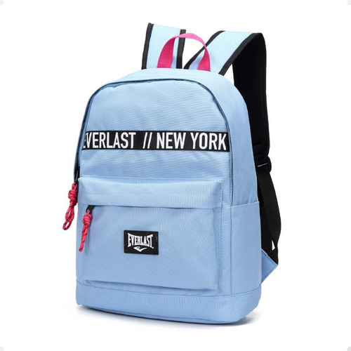 Mochila Everlast Urbana 21894 Color Celeste 26l