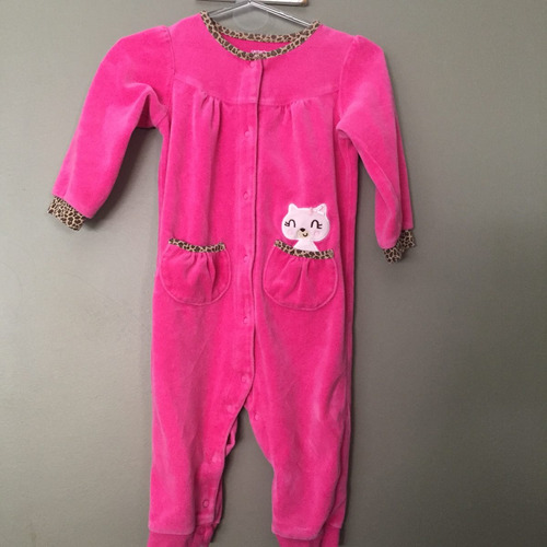 Carters Cute - Body Beba 18/24 M Fucsia Con A. Print New