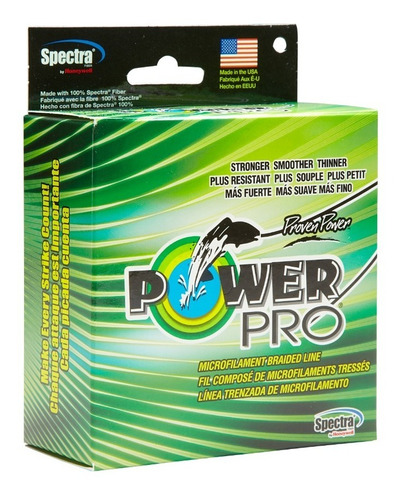 Multifilamento Power Pro 15lbs / 100yds Hi-vis Yellow