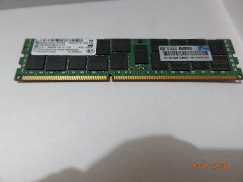 Memoria Pc3l-10600 Ecc Para Servidor 16 Gb Reg.