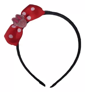 Vincha Minnie Mouse Lazo Disney Nena Infantil Peinado