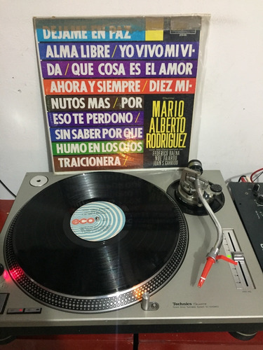 Mario Alberto Rodriguez - Dejame En Paz - Vinyl 12 Lp 