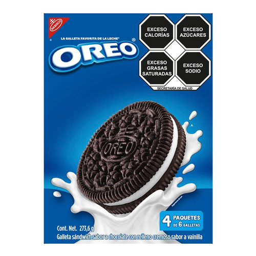 Galletas Oreo Original 273.6 Gr