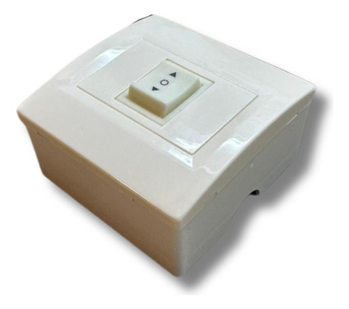 Tecla De Pared Y Caja Para Motores Tubulares Motic - Botonera 3 Funciones Subir/parar/bajar, Compatible Con Cortinas Y Toldos