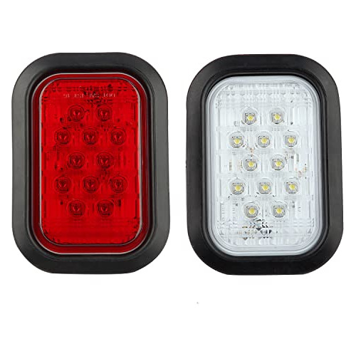 Kit De 6 Luces Rectangulares Led Stop/giro/cola/freno Y...