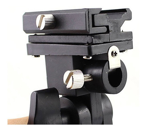 Imagen 4 de 9 de Soporte Zapata Flash Para Tripode Nikon Canon Yongnuo