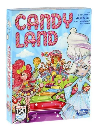 Jogo Infantil Candy Land - Hasbro +3 Anos