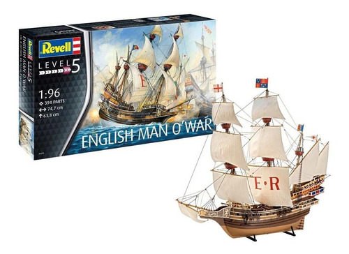 Revell Barco English Man O War 1/96 Supertoys Hobbys